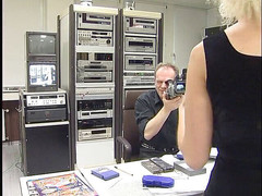 Lucky Cooch: Blowing her boss in the news