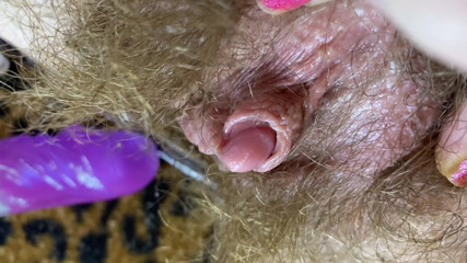Cuteblonde666: Bunny vibrador prueba masturbación primer plano
