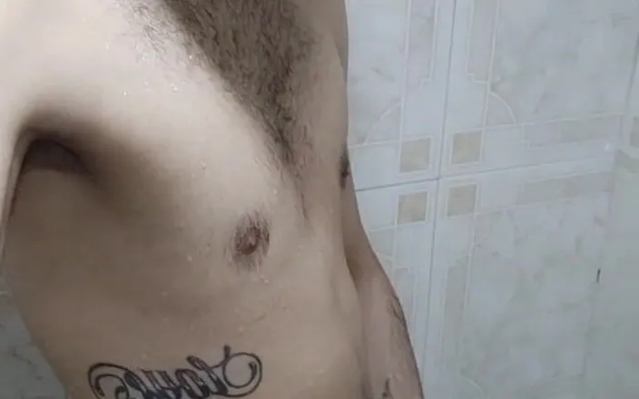 Camilo Brown: Playing a bit in the shower!