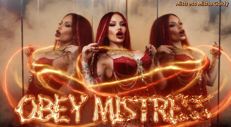 Goddess Misha Goldy: 感受我的牵引绳拉扯你的