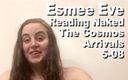 Cosmos naked readers: Esmee Eve leyendo desnuda la llegada del cosmos PXPC1058-001