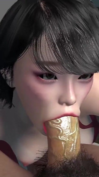 Blowjob pagi yang bagus | Hentai lucah 3d