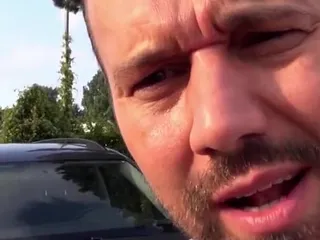 German Porn: There is plenty of room in the car - honey....