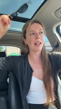 September Starbucks Drive Thru with Lush Orgasm!