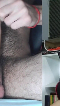 Masturbating Big Penis 4 Minutes, Look at the Face of Pleasure