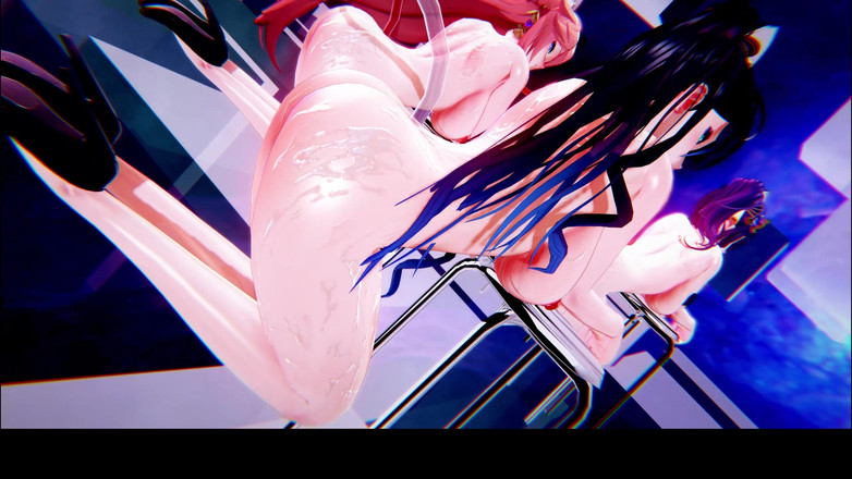 MikuMotion: [mmd] Seragam seks empat pria Rollin; stoking pelaut