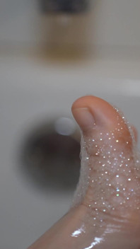 Toes com sabão