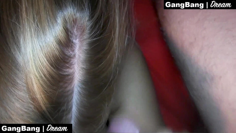 GangBang-Dream: Німецький груповий секс — сором'язлива дівчина отримує секс зі старими чоловіками