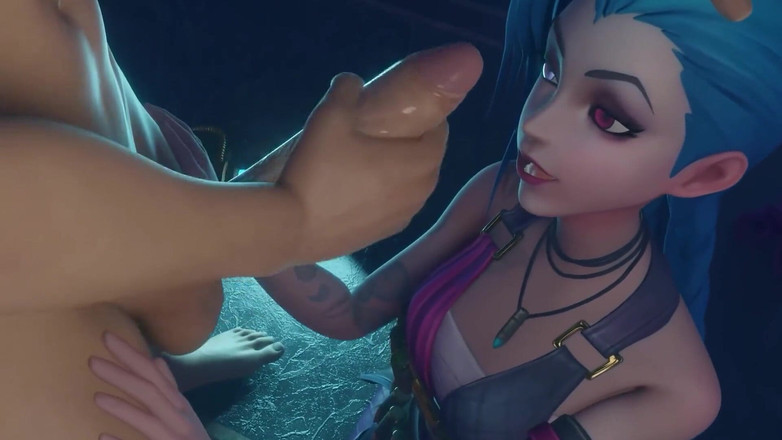 MsFreakAnim: Kompilace League of Legends Porno Jinx Pravidlo 34 3D Hentai necenzurováno