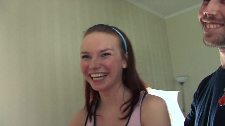 European fresh porn: Cute Amateur Teens Have Intense and Real Sex in an...