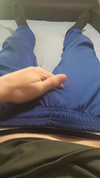 Guy in Jeans Jerks off and Shows His Dick