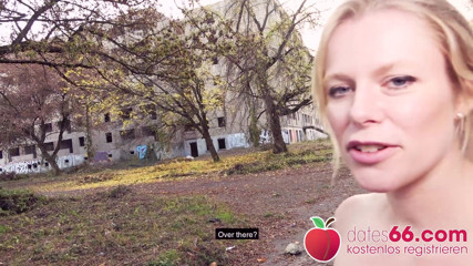 Dates66: Blonda Claudia Swea futută în mijlocul Berlinului!