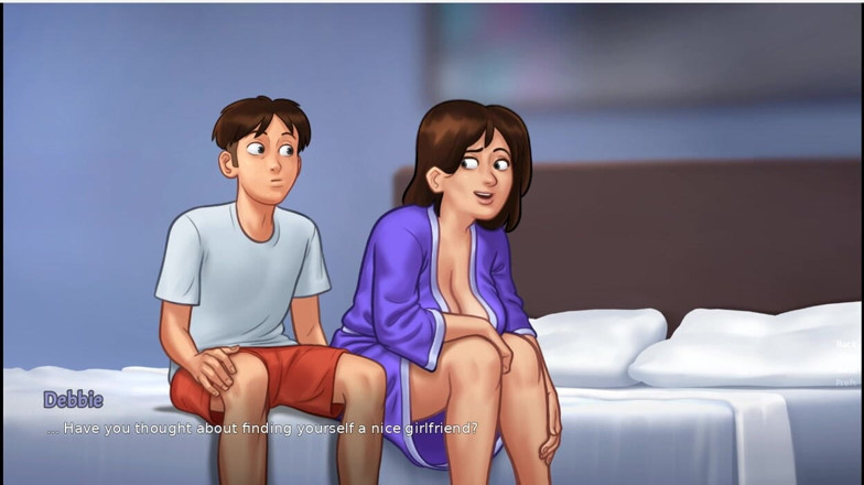 XXX Games Bunk: Summertime saga - gemaple - rolaple - Debbie Scene - chunban aur uske stanon...