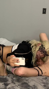 Pt1 TS Ria Bentley Makes L Crystals Her Bitch