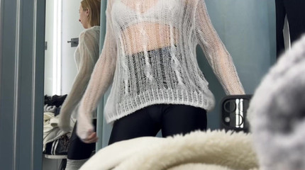 Skinny_lady69: Uctívání sexy bohyně v obchodě