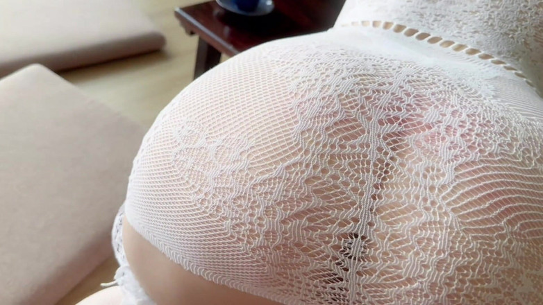 CandyWarhole: Dantel çoraplı tatlı kızla seks bakış açısı ağzına boşalma