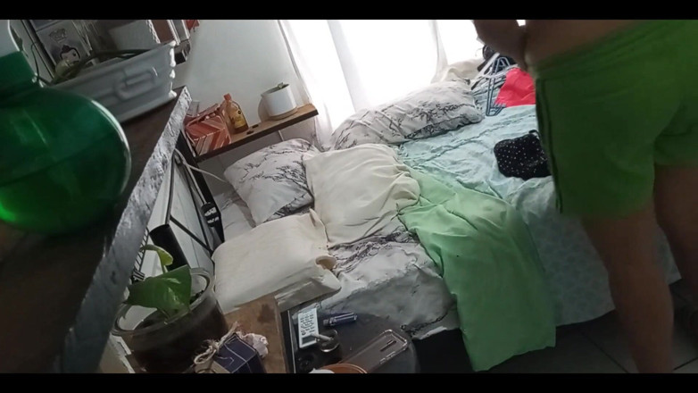 Karmicoxv: Mature MILF Cleaning Her Room 1