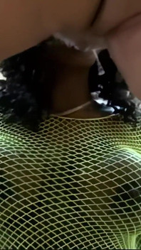 Black Slut's Cock Sucking Mouth