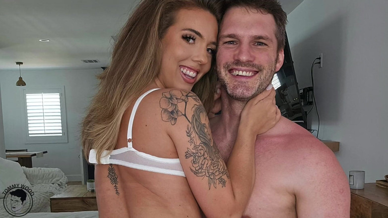 Tommy Wood XXX: Zierliche pornostars mit dicken arsch und bräunungsstreifen ficken großen schwanz
