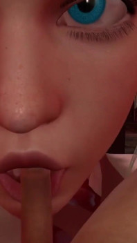 Gigantische keizerin zuigt het leven uit de lul van een pure man (pov)