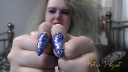 Mxtress Valleycat: Anime nails and candy floss