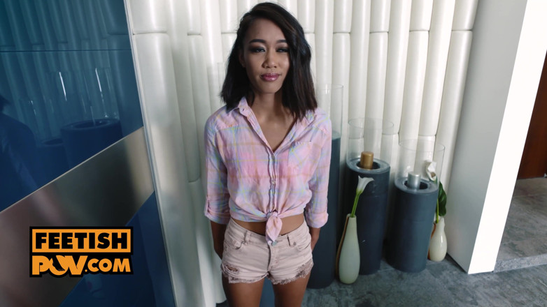 FeetishPOV: itsPOV - Footjob fuck baben Anya Skye täckt i het jizz