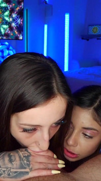 Cum Hungry Brunette Sluts