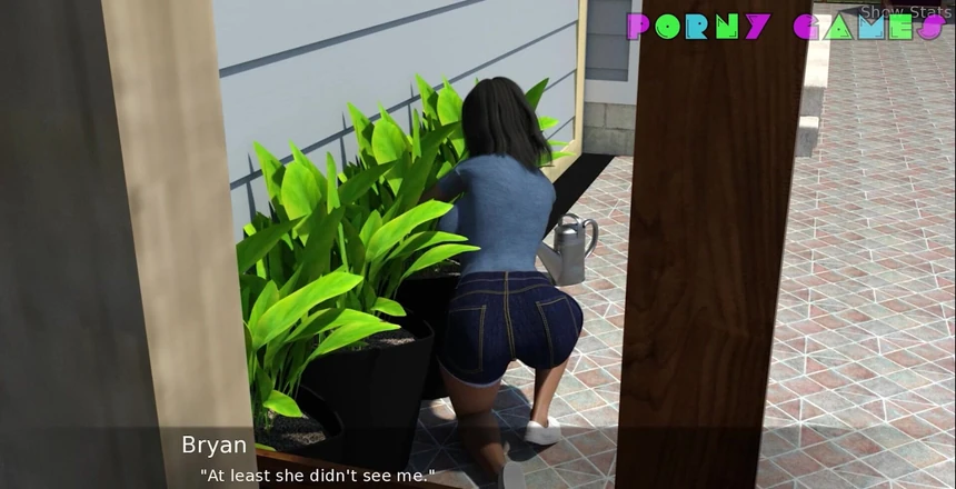 Porny Games: Project Hot Wife - Gardening and Cumming Part 21