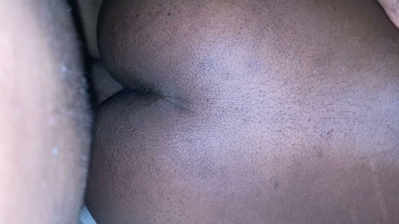 DivaHouz: Back Shot Ebony Teen Juicy Tight Pussy POV Getting Pounded...