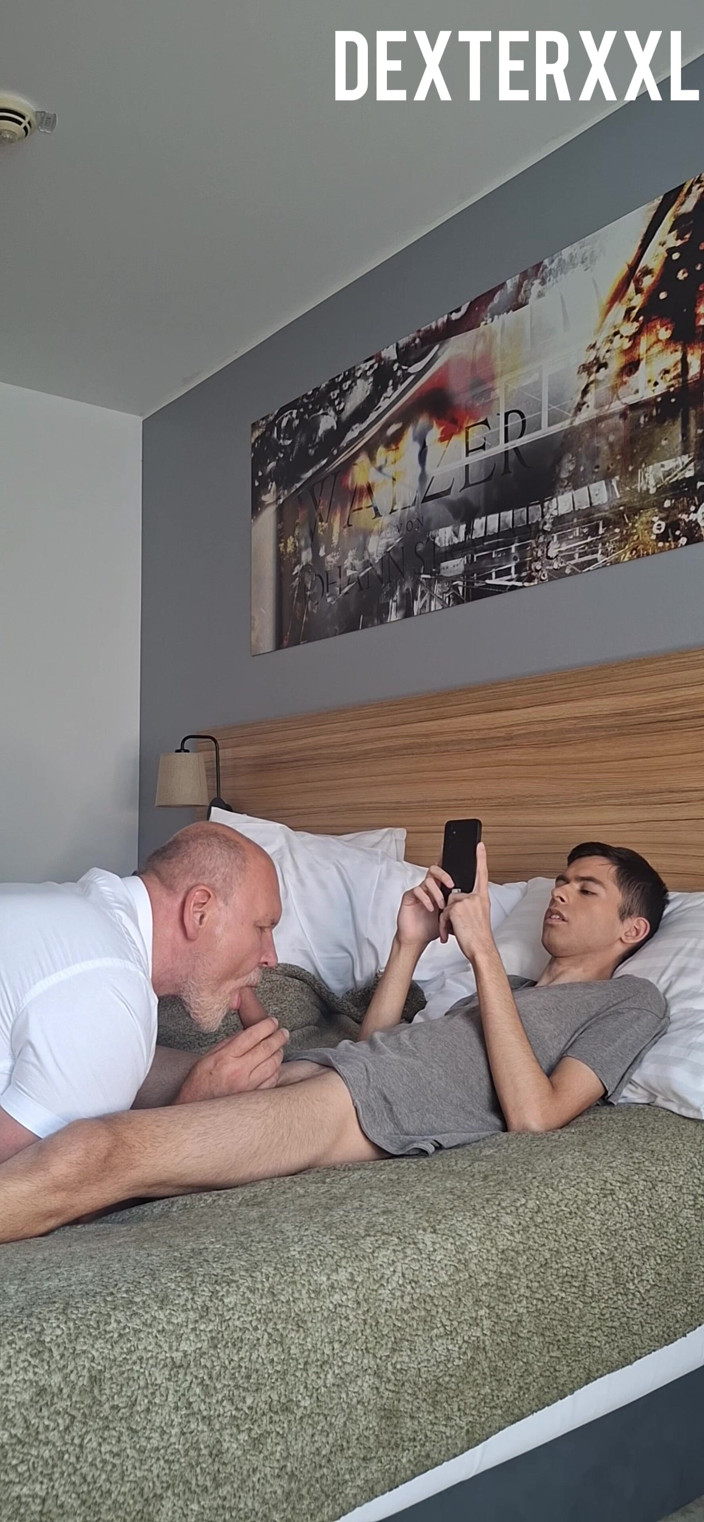 Dexterxxlfun: Rafael Sexy Skinny Friend Fuck My Chubby Big Ass