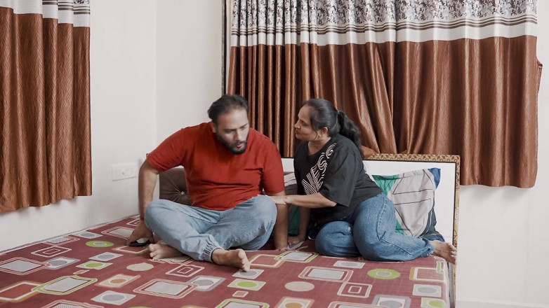 HotMaal69: Indian Stepaunty Seduced by Young Boy and Get Hardcore Sex
