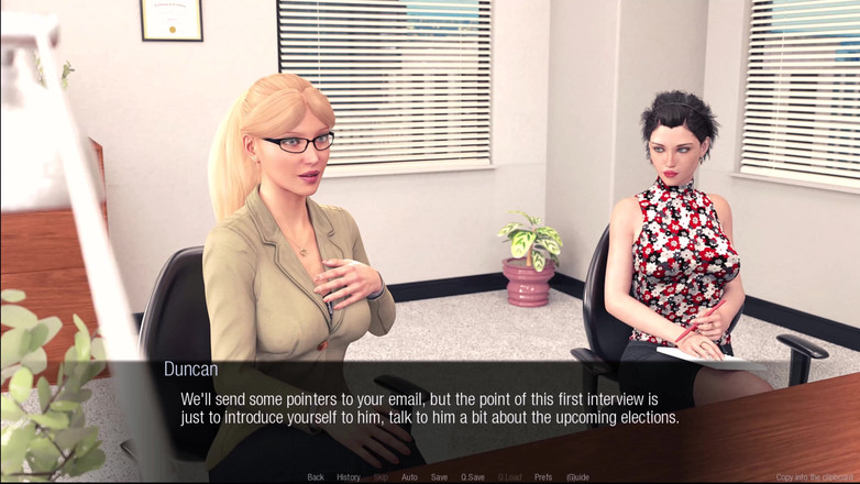 Kitty Gamer: Jessica o'neil 2 Jessica看到希瑟和克里斯蒂安做爱，变得非常饥渴