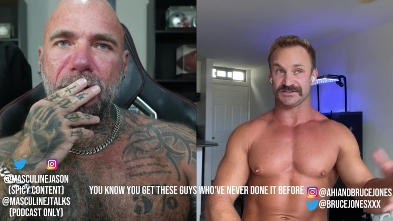 Raw and Uncensored with Masculine Jason: Confesiones de estrella porno - Bruce Jones (episodio 169)