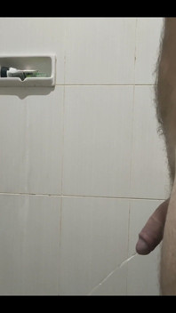 Golden Shower in a Shower