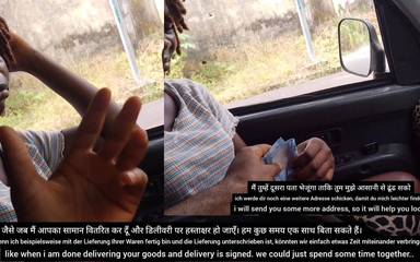 Ebony teens tv: White Cargo Driver Seduces African Teen Trader with Transport Favors