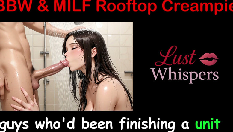 LustWhispers: Grandona e milf no telhado - história de sexo inglesa