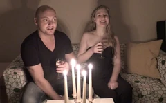 촛불 빛 저녁 식사! 18년! 많은?