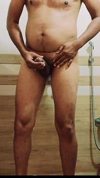 Bathroom Pee and Shower Masturbate