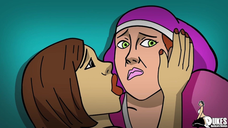 Dukes Hardcore Honeys: Girl on girl take BBC and love every inch of...