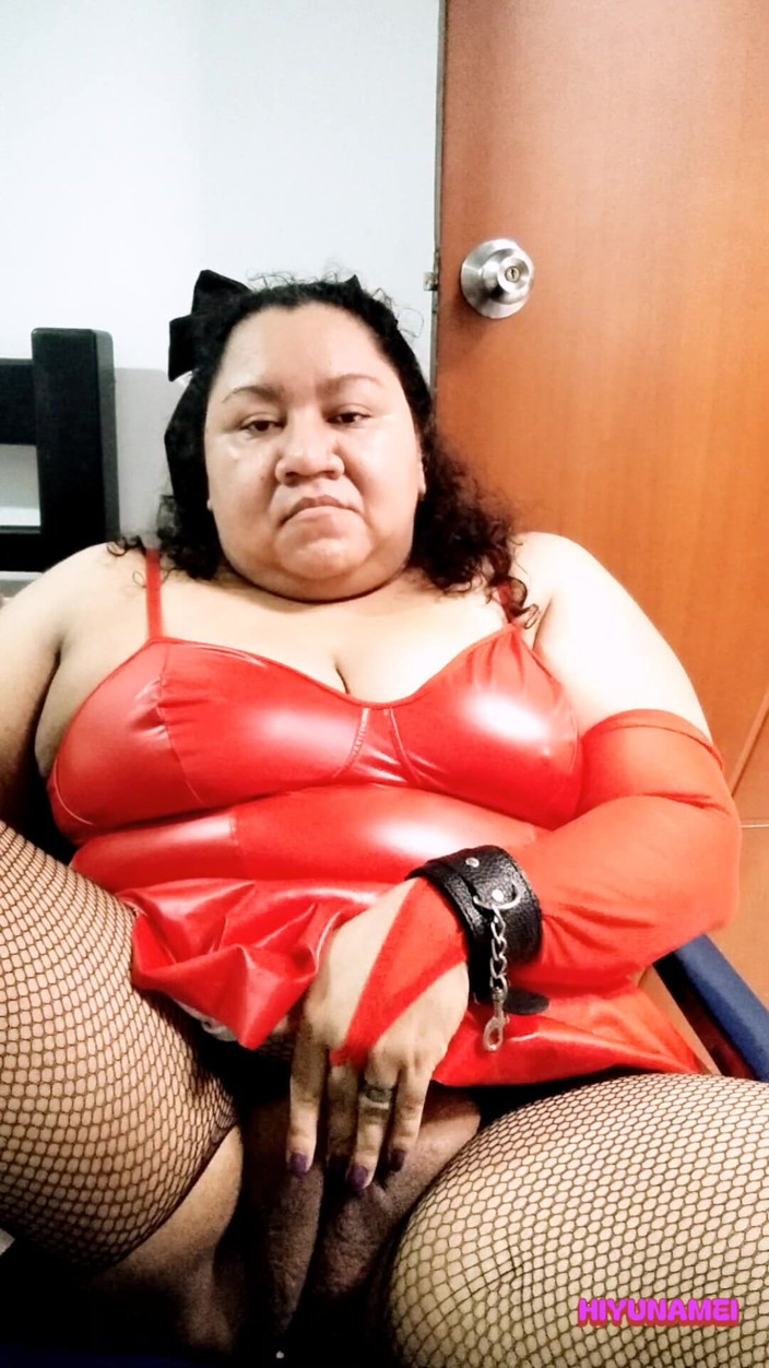 Hiyunamei-bbw: จูบฉันและสัมผัสริมฝีปากเปียกเพื่อเธอ