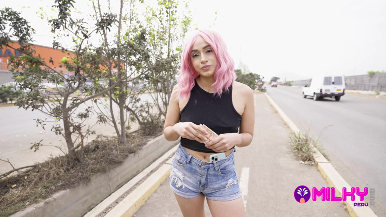 Milky Peru: Sasha Is a Party Entertainer, Peruvian Meets Hot Challenges