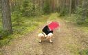 Lady Rose pee pee: Altın yağmur 24 - komik dans.