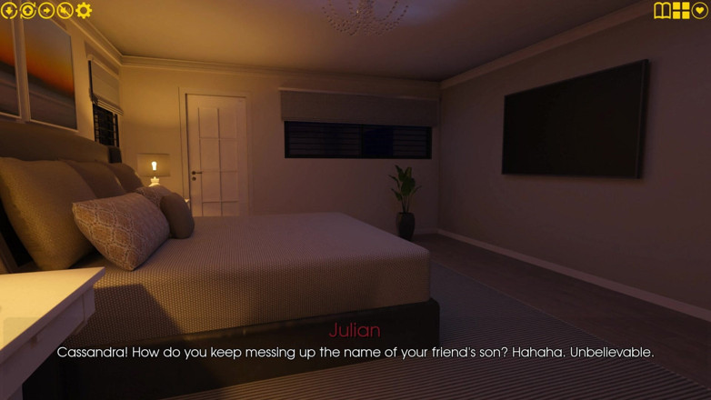 3D Cartoon Porn: My Pleasure 41 - Cassandra Changes Dress in Front of Julian and...