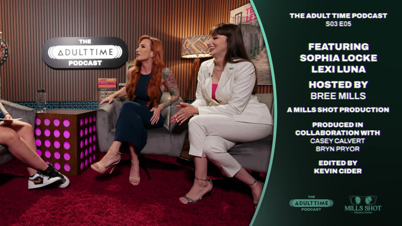 Adult Time Podcast: Lexi Luna &amp; Sophia Locke: MILFky, macecha Roleplay&amp; Ai Porno | čas pro...