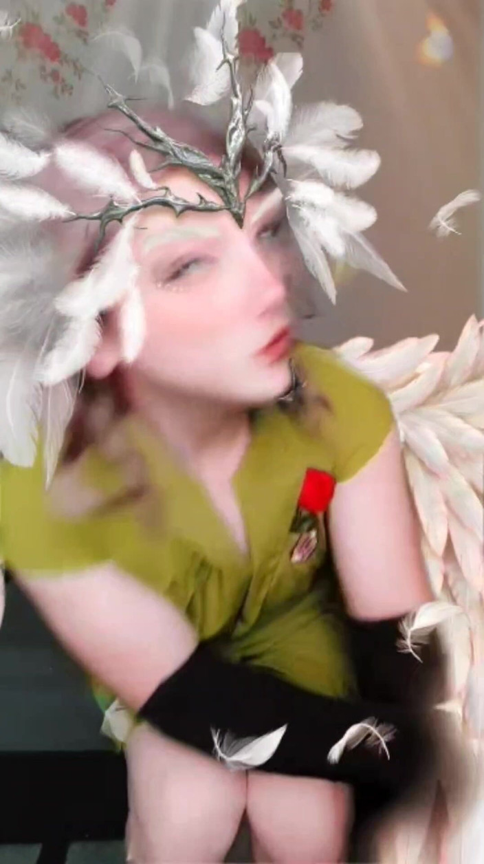 Kitty_Cross: Himmelsk hottie: smidiga, sexiga och angelic femboy vibes