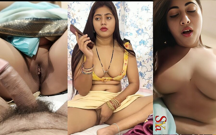 Vicky Siya: 印度 Bhabhi Siya 与老公朋友性爱