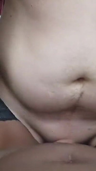 Ebony Naomie with Black Straps Gets Fucked POV by Young Stud