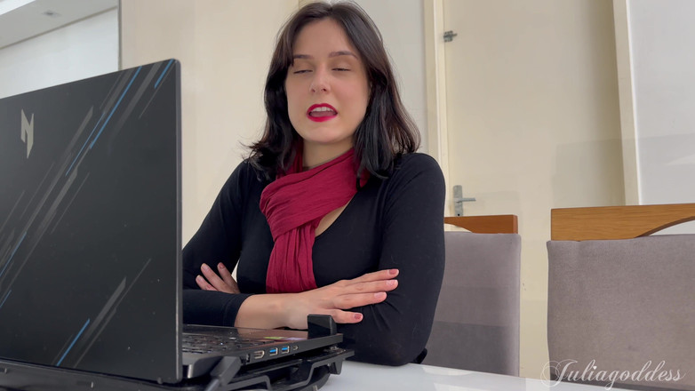 Julia Goddesss: Edging Therapy Dominant Handjob - Cum Only When I Allow