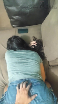 I Asked My Stepbrother Not to Make Any Noise When He Fucks Me, or We'll Get Caught.