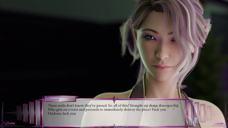 Trans Maaya: La ragazza misteriosa: tutto con il gameplay di violet sunset